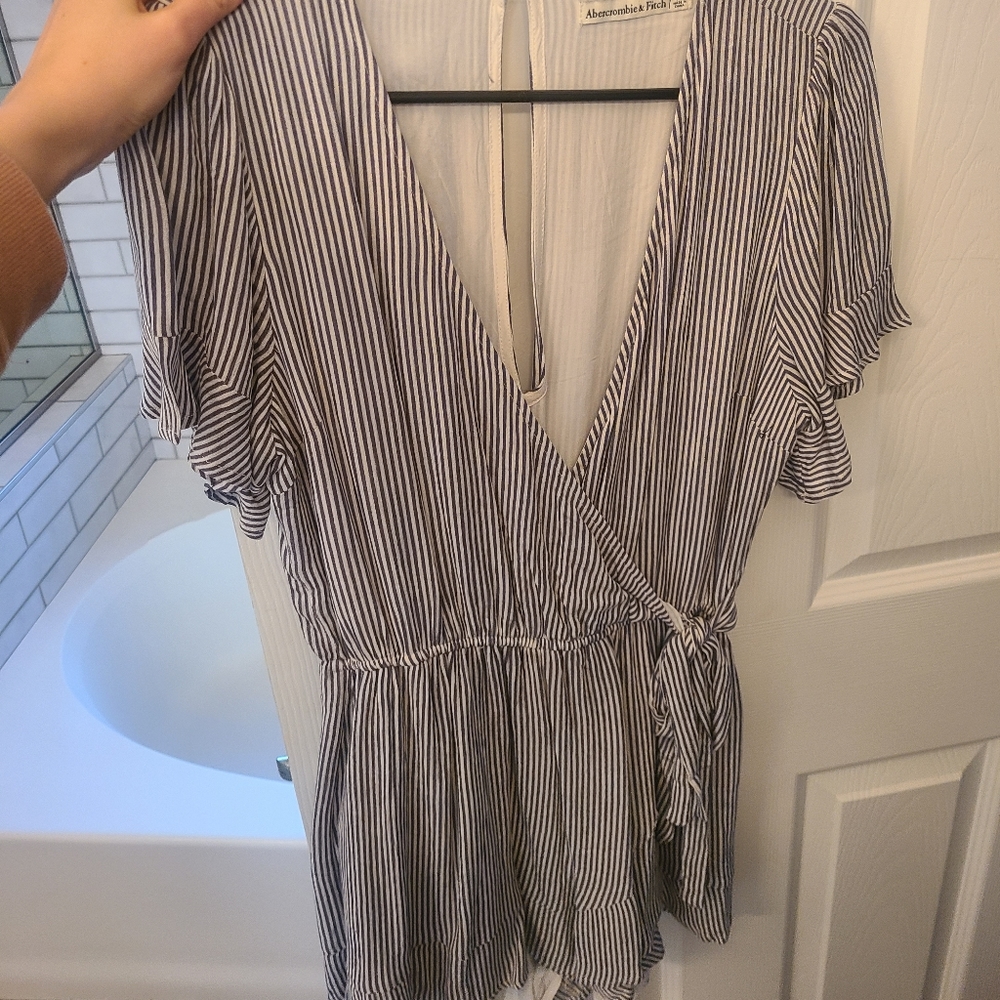 Abercrombie Striped Romper
